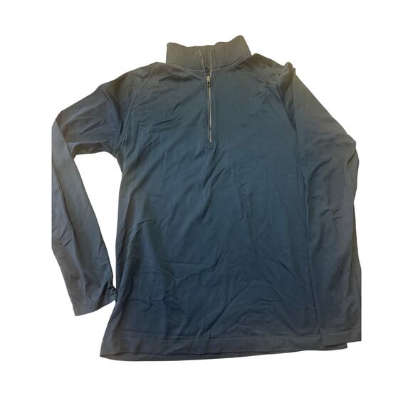 Lululemon 1/4 Zip Tech Pullover Mens Small Black Casual Athleisure Golf - Picture 1 of 5